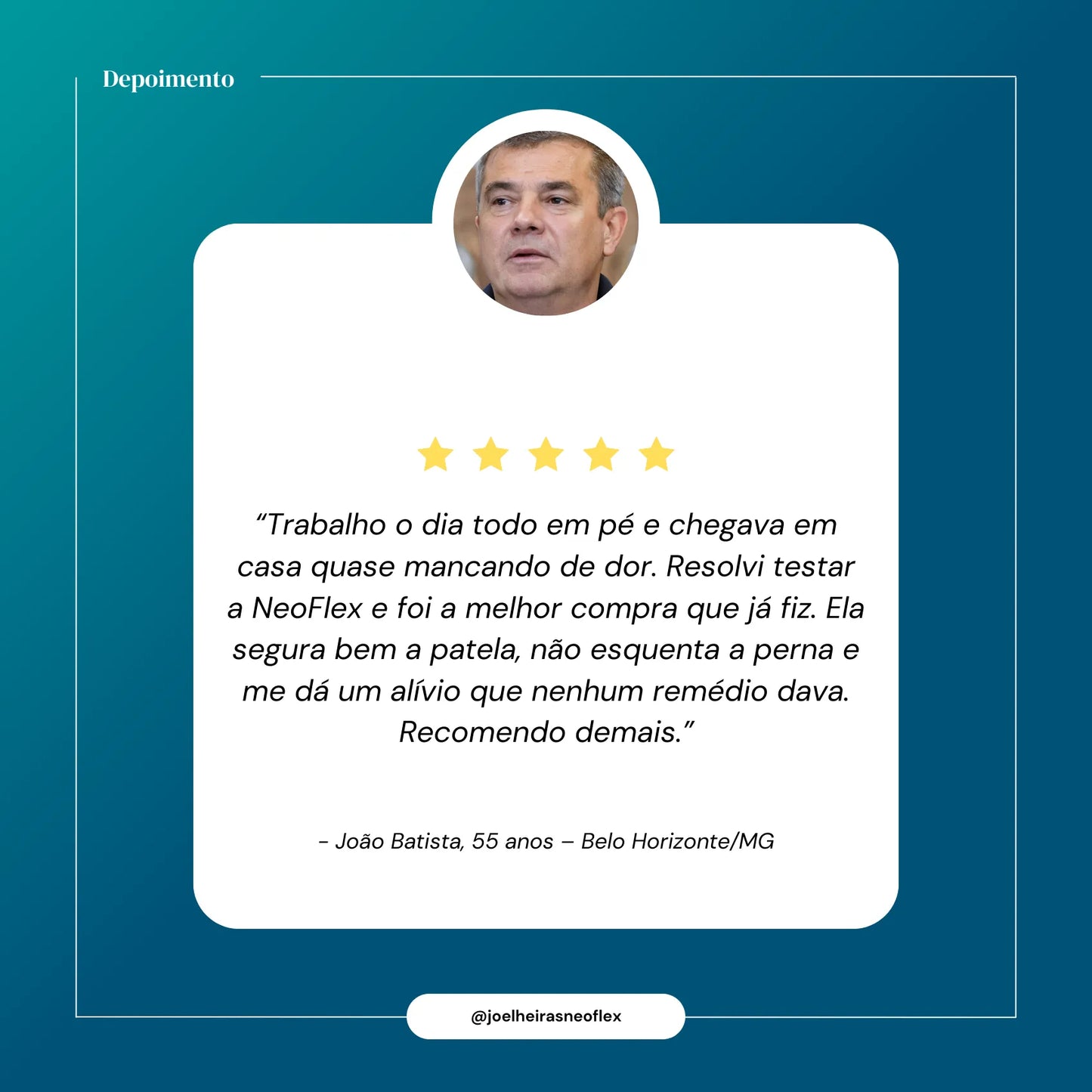 NeoFlex - Joelheira Ortopédica